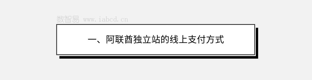 一、阿联酋独立站的线上支付方式