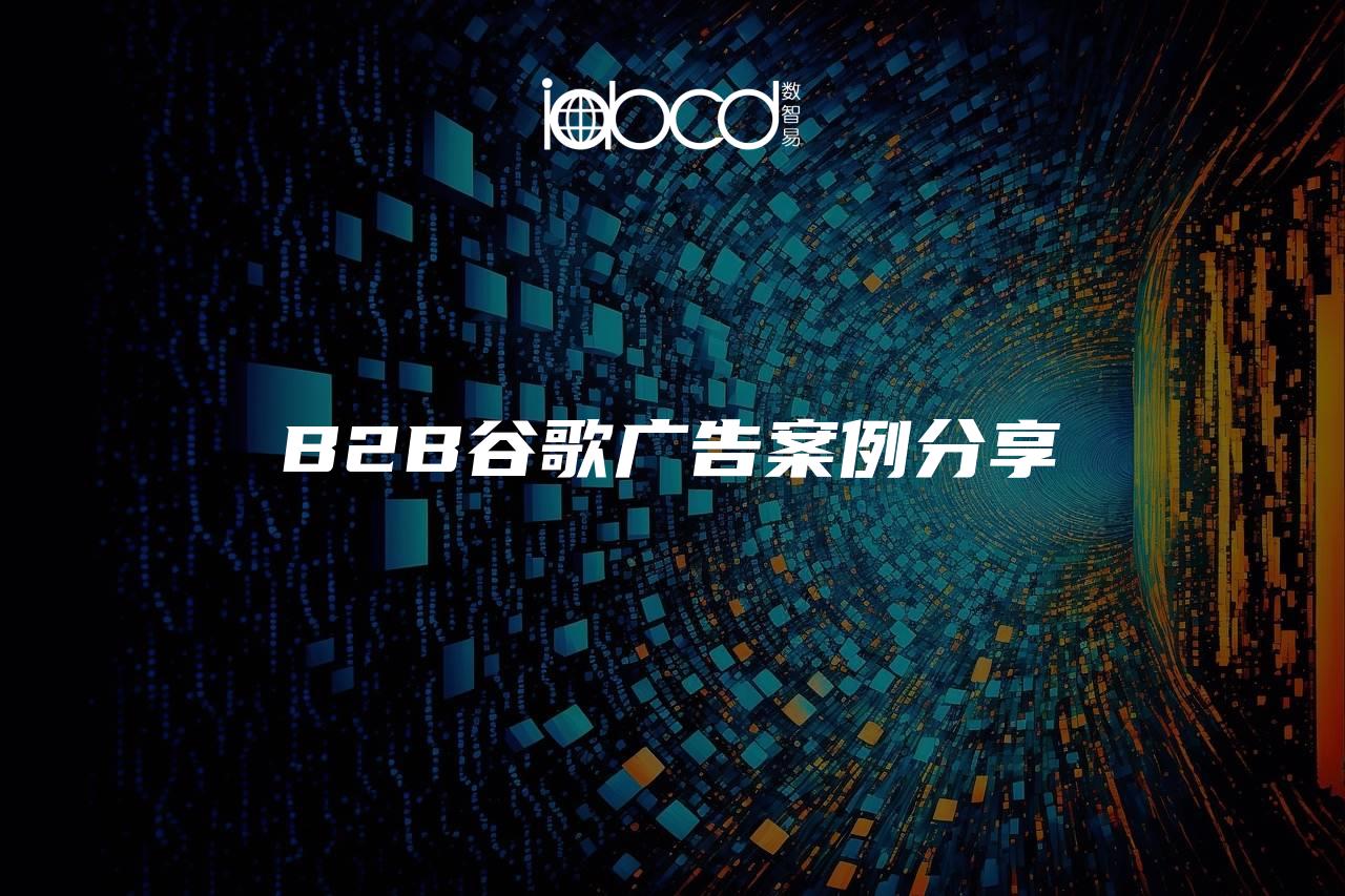 B2B谷歌广告案例分享